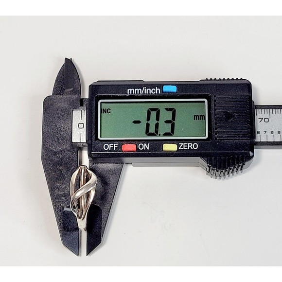 925K Sterling Silver Modernist Asymmetrical Weave Ring Sz 11.75 VGC - Picture 11 of 13